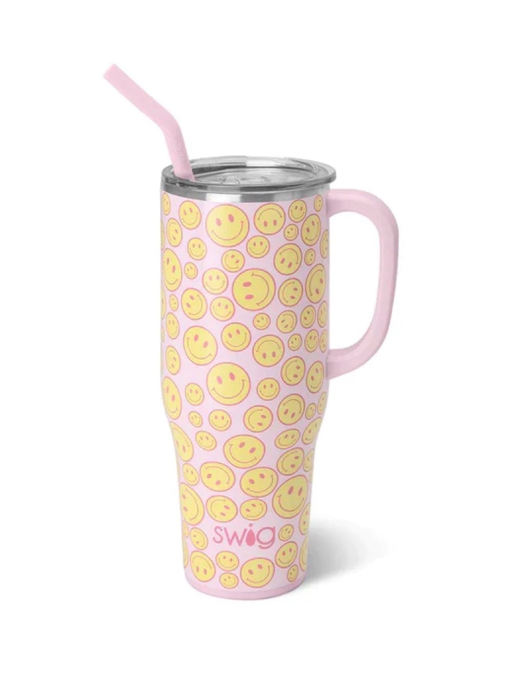 Swig 40 OZ Tumbler - Smiley – Cupcake Couture