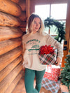 Griswold's Tree Farm Sweatshirt - Taupe