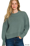 Ivy League Crop Sweater - Several Colors