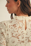 Luxe Floral Lace Blouse - 2 Colors