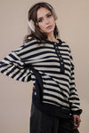 Sunny Days Ahead Oversized Stripe Henley
