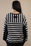 Sunny Days Ahead Oversized Stripe Henley