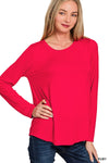 Cupcake Long Sleeve Flowy Tee - 3 Colors