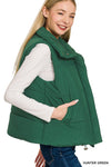 Colder Weather Quilted Vest - 2 Colors