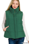 Colder Weather Quilted Vest - 2 Colors