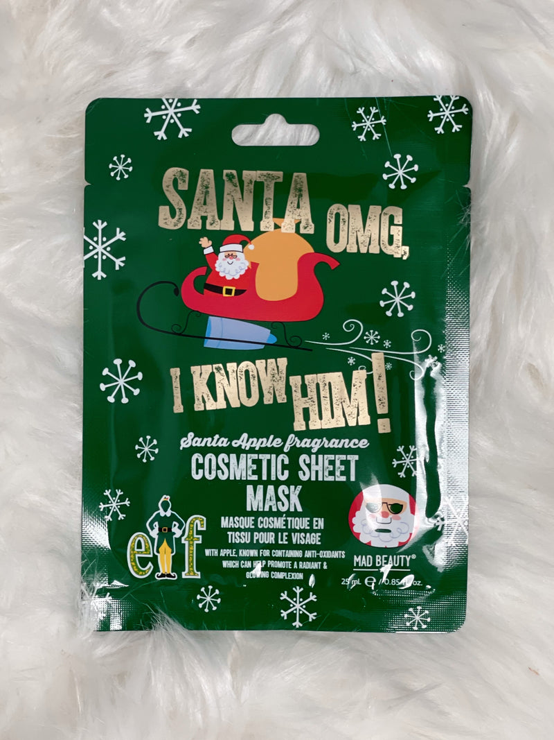 Buddy the Elf Sheet Mask