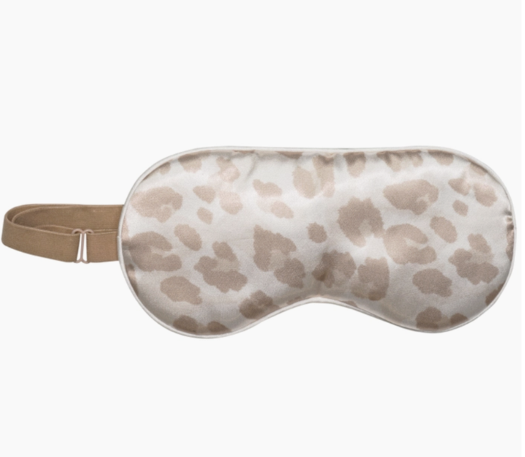 Kitsch Satin Eye Mask - Leopard