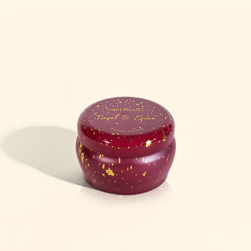 Tinsel and Spice Glimmer Mini Tin